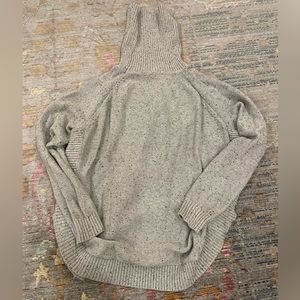 Seraphine Textured Knit Cape Maternity Sweater size S